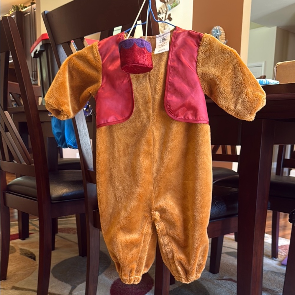 3-6 month old Abu Aladdin costume